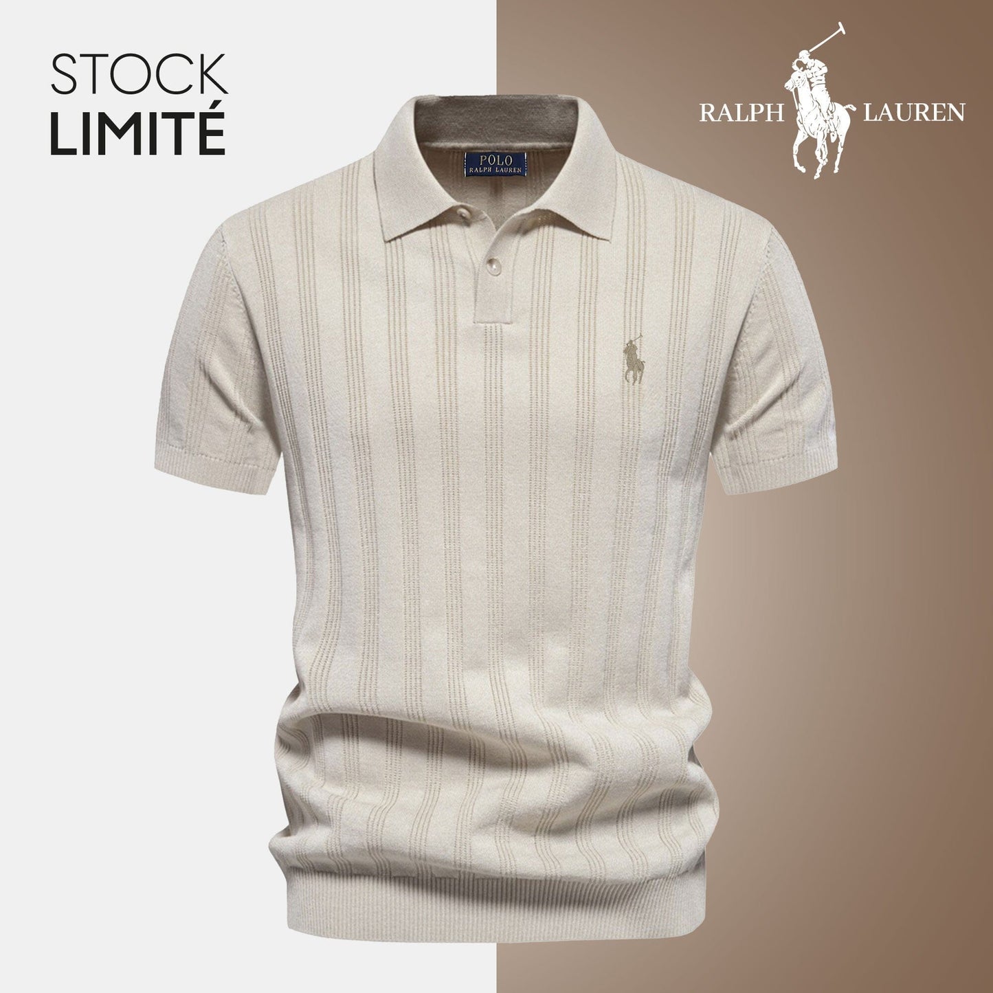 Urban Tailor | Textured Knit Polo Shirt