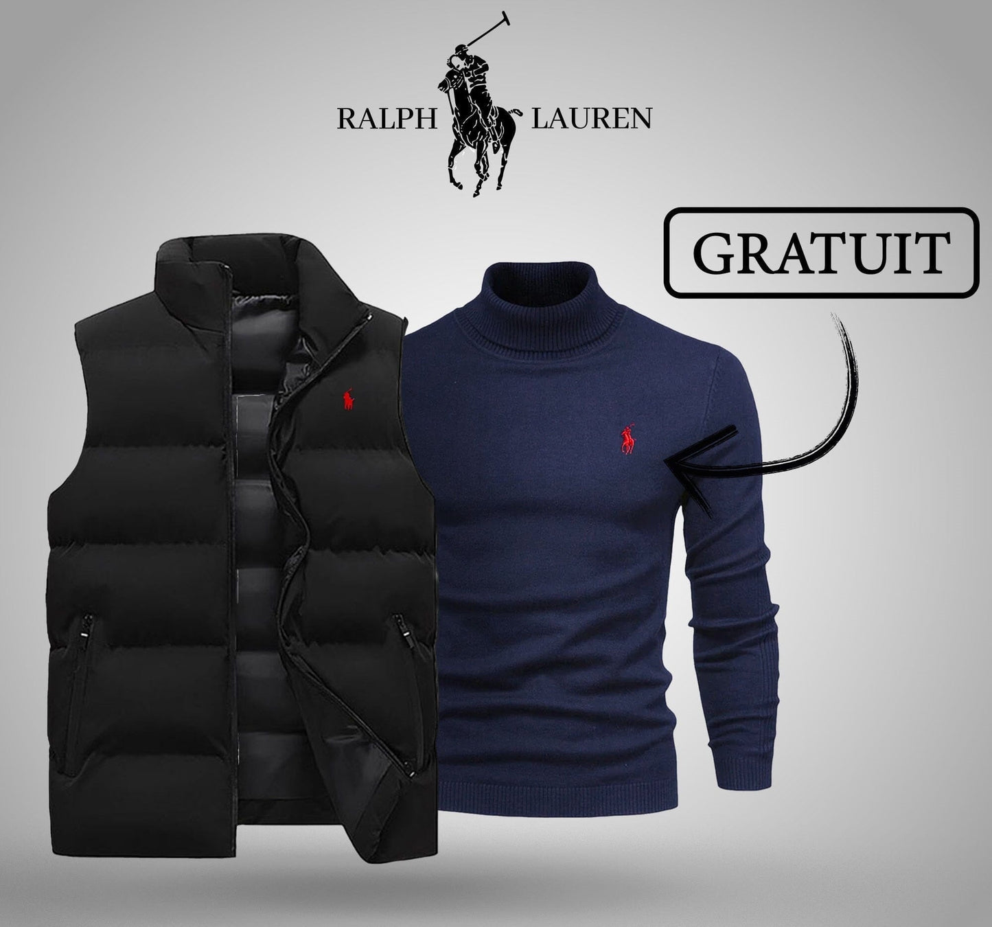 R&L Vest + Free Sweater