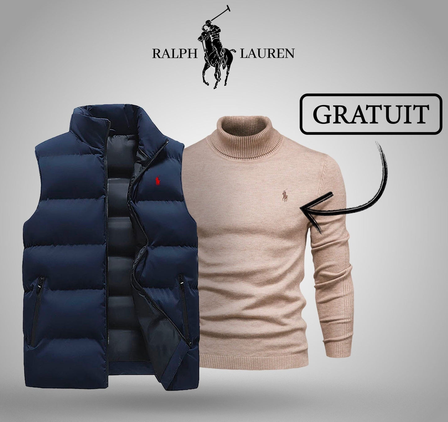 R&L Vest + Free Sweater