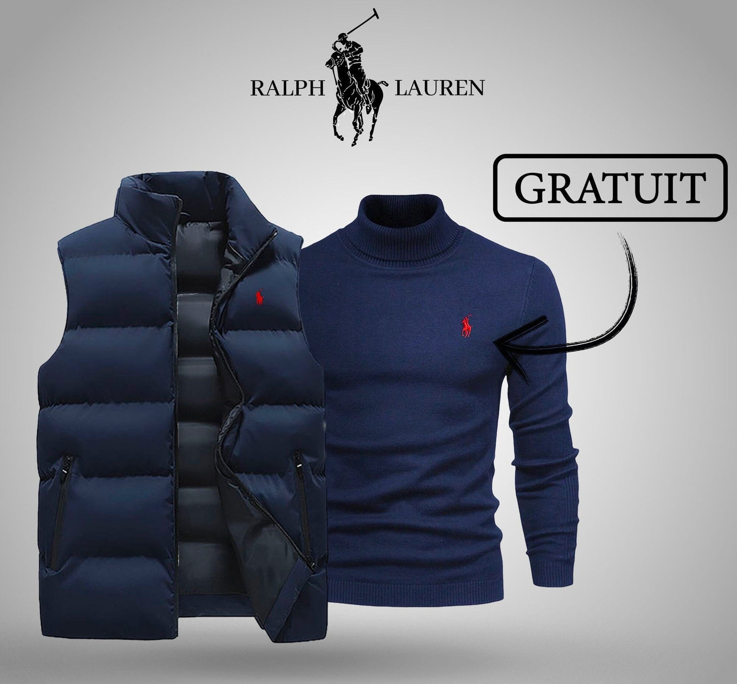 R&L Vest + Free Sweater