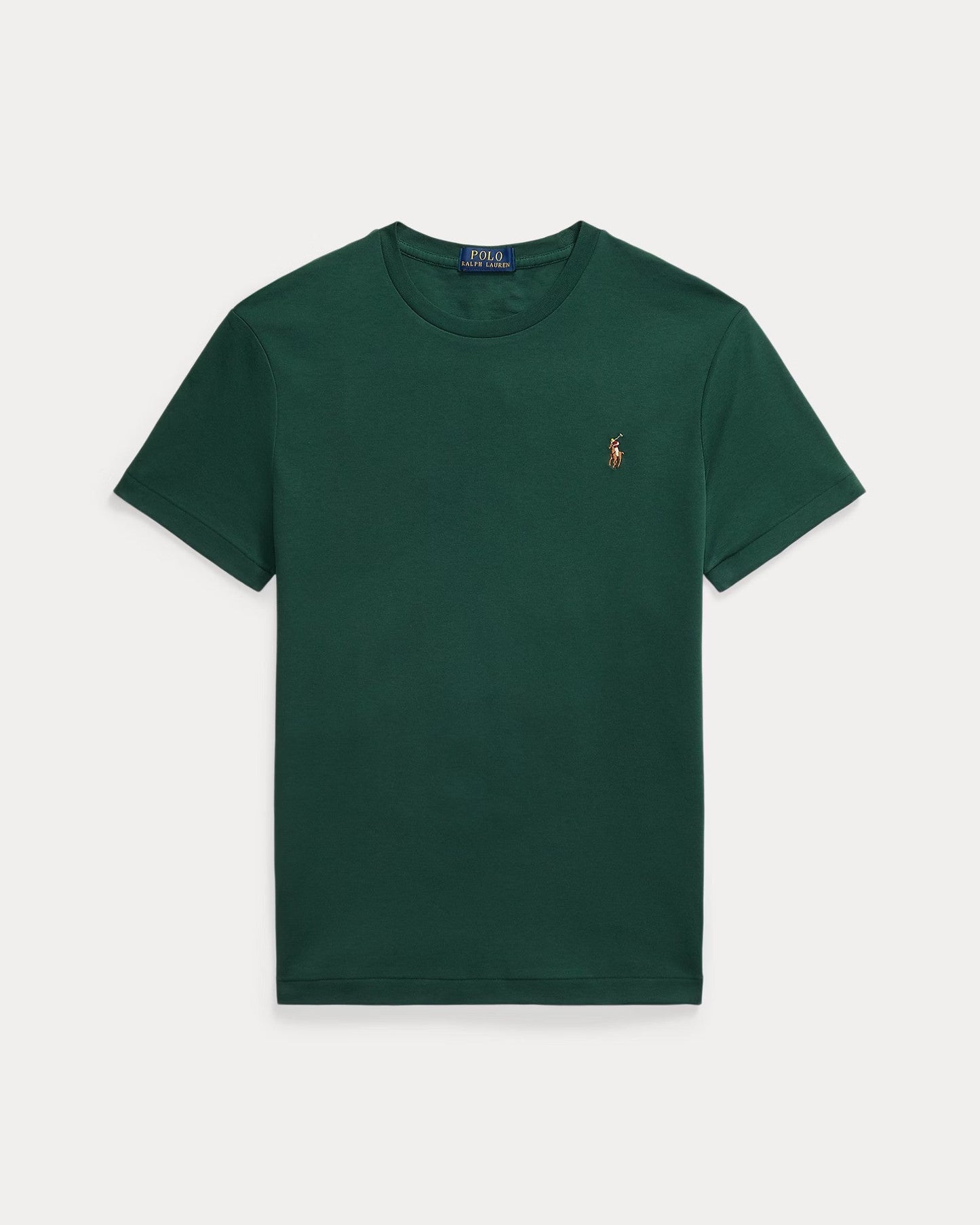 Slim fit jersey crew neck t-shirt RL - Vintage Pine