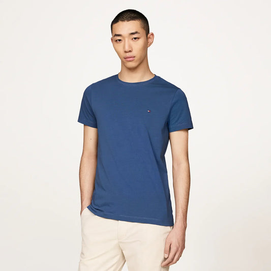 Classic Slim C-Neck T-Shirt - Blue