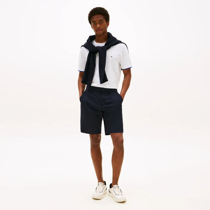 Classic Slim C-Neck T-Shirt  - White