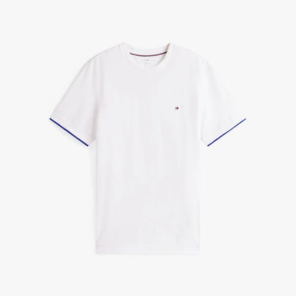 Classic Slim C-Neck T-Shirt  - White