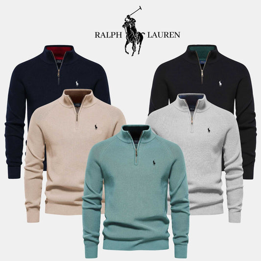 Urban Tailor | Refined Ribbed Zip Pullover
